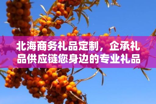 北海商务礼品定制，企承礼品供应链您身边的专业礼品定制公司